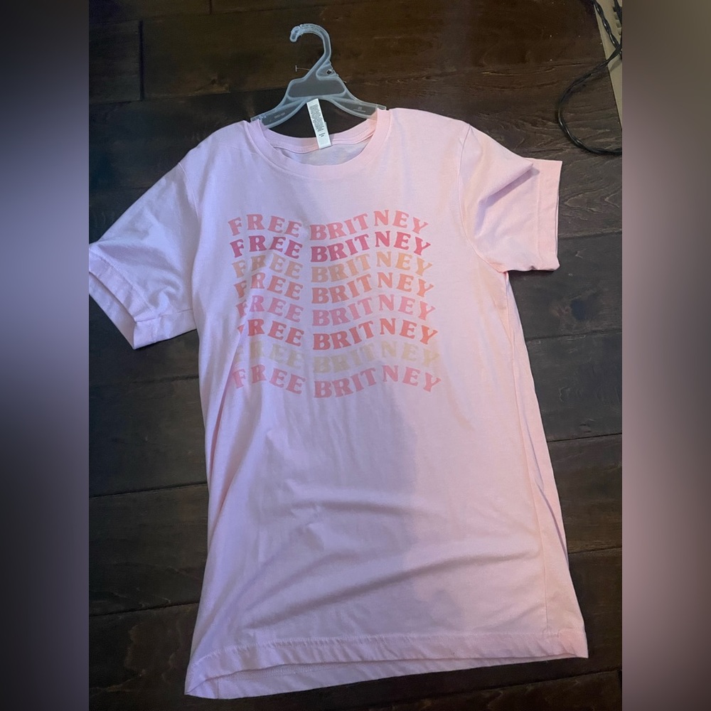 size small free Britney shirt